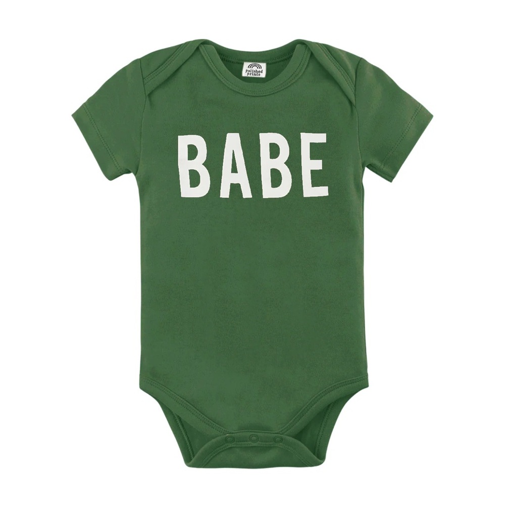 Polished Prints BABE Onesie